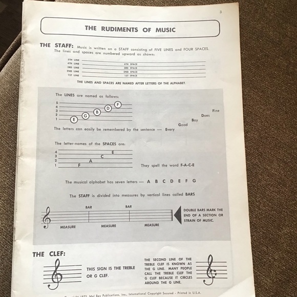 Vintage 1972 Mel Bay’s Fun With the Harmonica Instruction Music Sheet Book - Picture 3 of 8